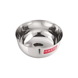 HAZEL Silver Stainless Steel Soup Bowl (0.6L)-15