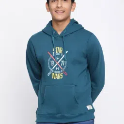 Lil Tomatoes Kids Teal Printed Full Sleeves Sweatshirt-image-22
