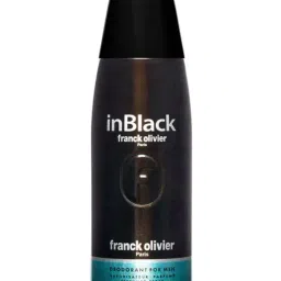 Franck Olivier In Black Deodorant Spray for Men - 250 ml-0