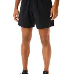 Asics Black Regular Fit Sports Shorts-image-63