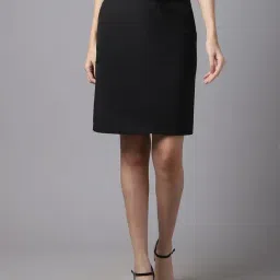 Crozo By Cantabil Black Skirt-picture-35