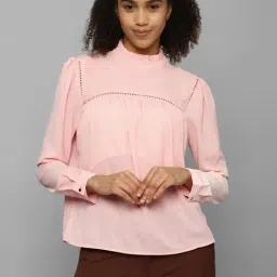 Allen Solly Pink Regular Fit Top-picture-0