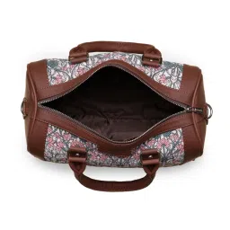 ZOUK Hooghly Nouveau Green Printed Handheld Handbag image 4