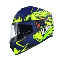 Studds N5 Matt Blue Xtra Large (600 mm) Full Face Helmet, Drifter D1 Decor-image-61