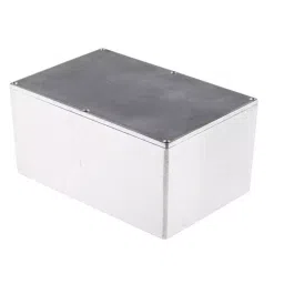 RS PRO Silver Die Cast Aluminium Enclosure, IP66, Silver Lid, 222.2 x 146 x 106.5mm Model No 5174465-image-11