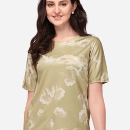 CORSICA Women Floral Printed Raw Edge T-shirt-picture-9