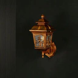 Whispering Homes Olivier Outdoor Wall Light Up - Bronze-picture-30