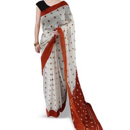 JAIPURI PRINT Pure Cotton Block Print Saree-16