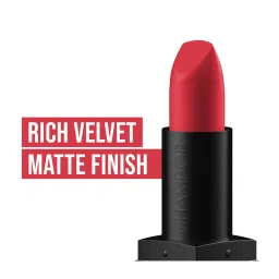Chambor Matte Riot Lipstick Road Rage Red - 4.5 gm image 3