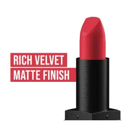 Chambor Matte Riot Lipstick Runway Red - 4.5 gm image 3