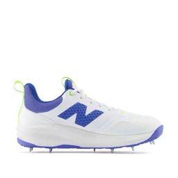 New Balance Men's 4030 White Cricket Shoes-picture-13