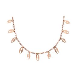 C. Krishniah Chetty Group Graceful Minimalism Gold Drop Necklace-picture-17