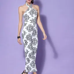 KASSUALLY White Printed Jumpsuit image 1