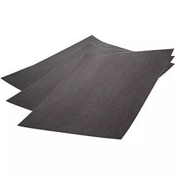 Sarrah 180 Grit Silicon Carbide Wet/Dry Waterproof Sand Paper 228.6 x 279.4 mm (Pack of 10 Pcs)-image-96