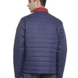 Pepe Jeans Red Regular Fit Colour Block Jacket image 2