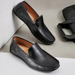 Duke Men's Black Casual Loafers-picture-28