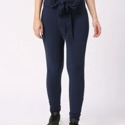 Being Human Navy Skinny Fit Leggings-image-66