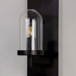 Whispering Homes Loft Industrial Wall Light - Black-image-22