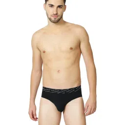 Van Heusen Black Briefs image 1