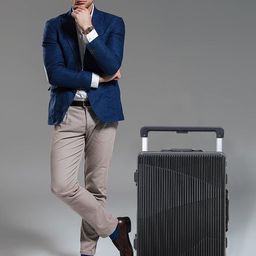 THE CLOWNFISH Hard-Sided Medium Trolley Bag-55