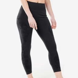 KIMJALY Black Plain Leggings-image-31