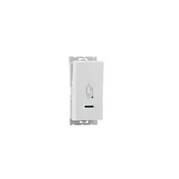 Philips 1 Module 1 W MMR Switch with Indicator 6 A Durro White, 913713992201-48