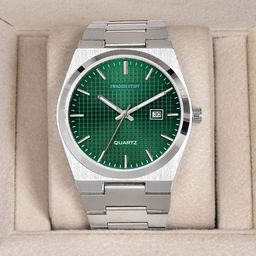 SWADESI STUFF Men Dial & Bracelet Style Straps Analogue Watch SDS 151 GREEN 90-38