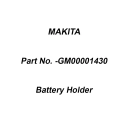 Makita Battery Holder Suitable for DML805, Part No GM00001430-picture-47
