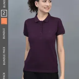 Dollar Purple & Black Cotton Sports T-Shirt - Pack Of 2-picture-15