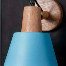Whispering Homes Empire Wooden Wall Light - Blue-image-96