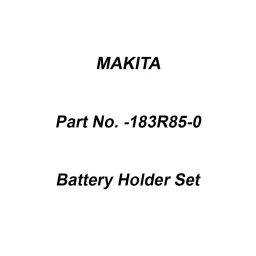 Makita Battery Holder Set Suitable for HR005G, Part No 183R85-0-picture-37