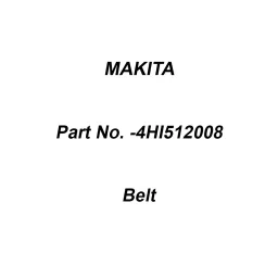 Makita Belt 100JBT3 for WHEEL HUB 4-100, Part No 4HI512008-image-50
