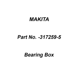 Makita Bearing Box Suitable for 2012NB, Part No 317259-5-picture-42