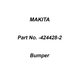 Makita Bumper Suitable for TW100D, Part No 424428-2-picture-44