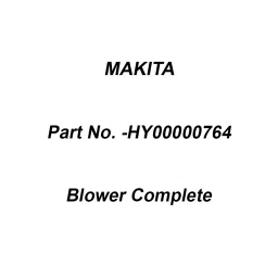 Makita Blower Complete Suitable for AF353, Part No HY00000764-21