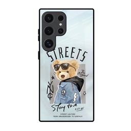 QRIOH Hood Vibe Glass Case for Samsung Galaxy S24 Ultra 5G Mobile Accessories-image-1