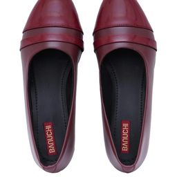 banuchi Women Maroon Casual Shoes-image-86