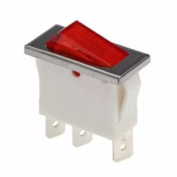 ARCOLECTRIC (BULGIN LIMITED) Illuminated SPST On-Off Rocker Switch Panel Mount, C5503FQNBC-image-58