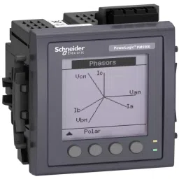 Schneider Electric PM5561 1 & 3 Phase Backlit LCD Energy Meter, METSEPM5561-16
