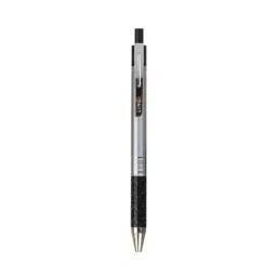 Linc Signetta 0.7 mm Silver & Black Body Black Ink Ball Pen (Pack of 10 Pcs)-image-50