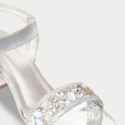 Anouk Embellished Party Block Sandals image 4