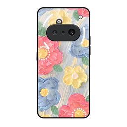 QRIOH Floral Printed Nothing Phone 3a Back Case Mobile Accessories-image-76
