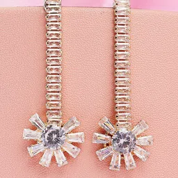 Bohey by KARATCART Contemporary Drop Earrings-54