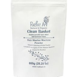 Rustic Art Clean Basket Machine Dish Washer Powder Vegan, Toxins Free and Free of artificial Fragrance  -800g-image-79