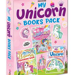 My Unicorn Sticker and Activity Copy Colour and Colouring Books Pack of 3 - English-18