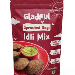 Gladful Ragi Idli Instant Mix Healthy Protein Breakfast Perfect for Quick & Nutritious Breakfasts Pack of 1 - 400 g-11
