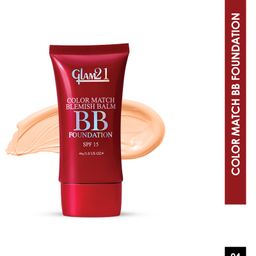Glam21 Color Match BB Foundation SPF15 I Foundation & Sunscreen |Long-lasting Radiant Makeover| 30g|Meduim Beige-image-15