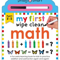 pan macmillan india My First Wipe Clean Math Board Book by Roger Priddy - English-picture-15