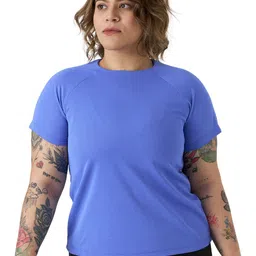 SPIRIT ANIMAL Women Solid Round Neck T-shirt-picture-18