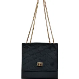 MARKQUES Suede Structured Shoulder Bag with Quilted-image-5